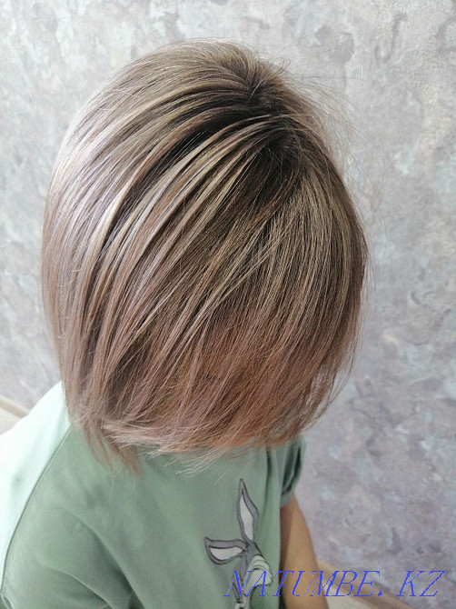 Окрашивание волос в сложных техниках, в один тон Кокшетау - изображение 3