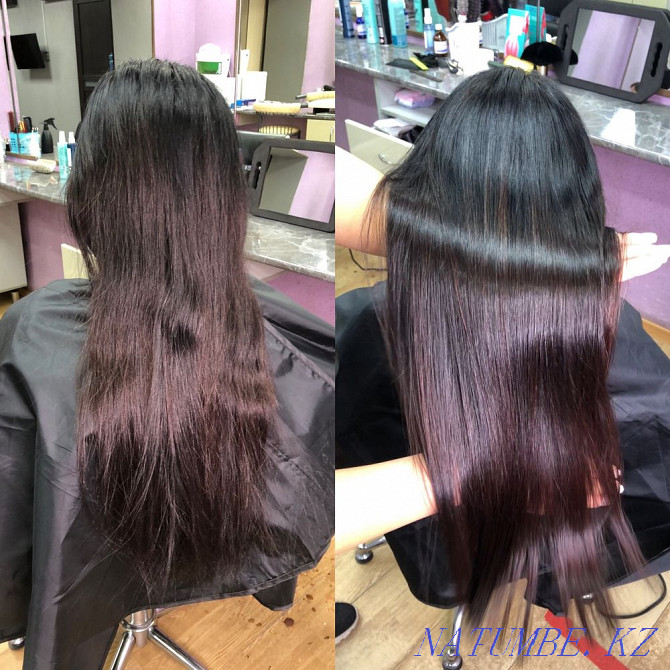 Keratin straightening and hair botox Karagandy - photo 5