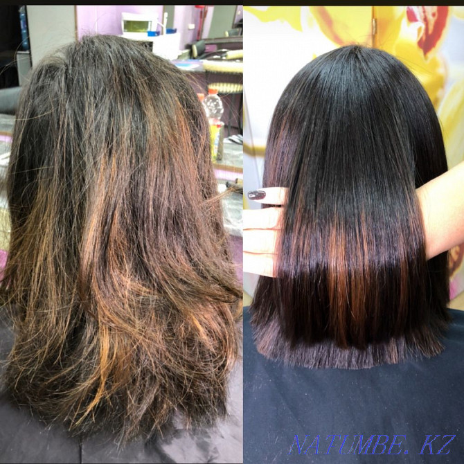 Keratin straightening and hair botox Karagandy - photo 4