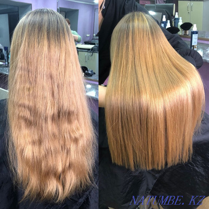 Keratin straightening and hair botox Karagandy - photo 2