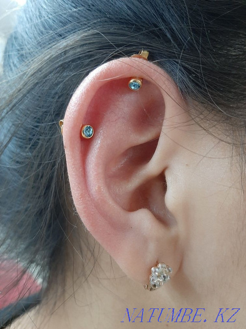 Stock. Hairstyle 3000tg Makeup 3000 Home visit! Ear piercing 3000 Almaty - photo 5