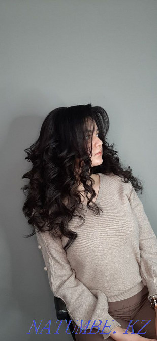 Stock. Hairstyle 3000tg Makeup 3000 Home visit! Ear piercing 3000 Almaty - photo 3