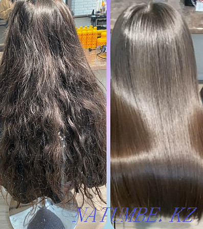 Keratin straightening, hair botox, nanoplasty Karagandy - photo 1