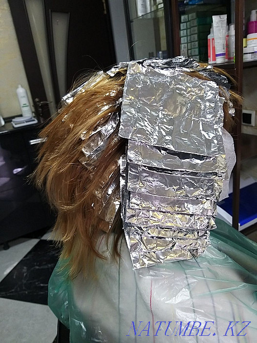Әйелдер шаш қию және бояу 5000тг-12000  Алматы - изображение 4