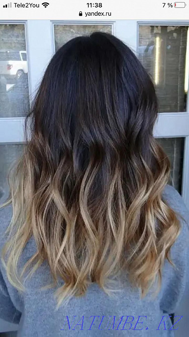 Haircuts carving hairstyles out with black Бостандык - photo 4