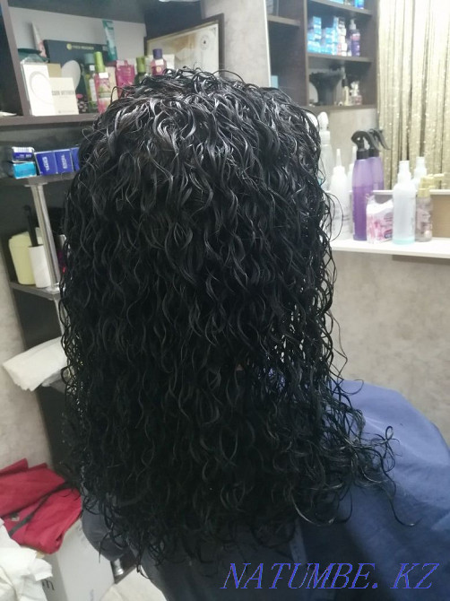 Пермь, бояу, бөлектеу, шаш үлгісі, афро бұйралар, түзету  Қостанай  - изображение 7