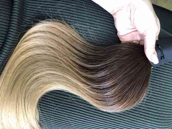 Наращивание волос,модель,наращивание волос,блонд,славянка,стандарт Karagandy