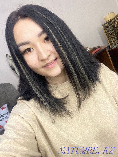 Hair extensions, model, hair extensions, blond, Slavic, standard Karagandy - photo 2