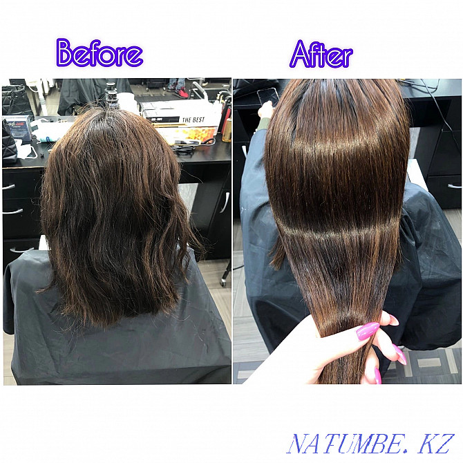 Keratin straightening and hair botox! Oral - photo 4