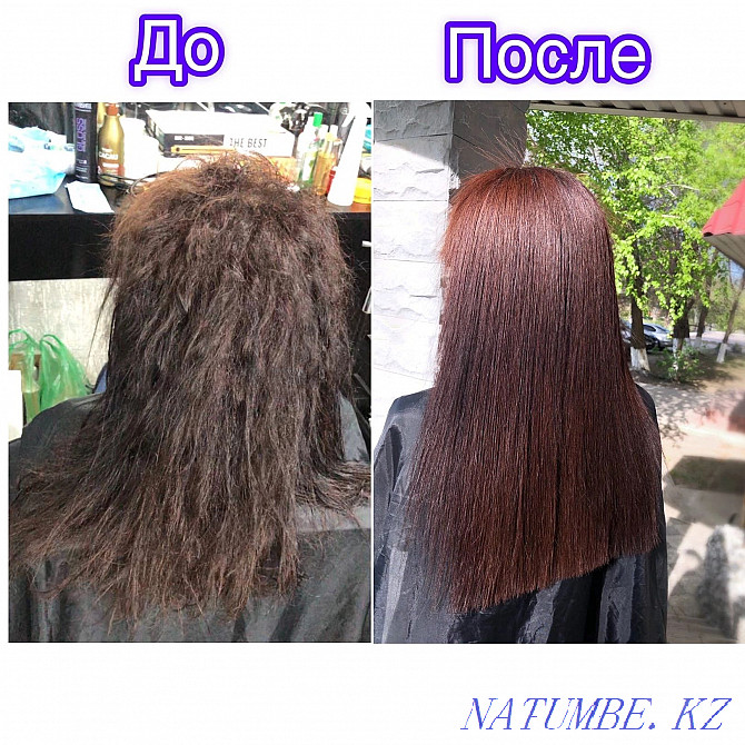 Keratin straightening and hair botox! Oral - photo 8