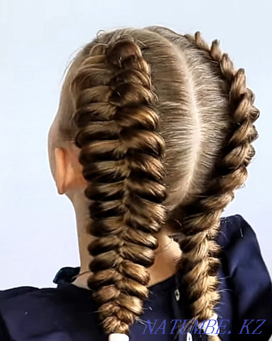 Пигтейльдермен балаларға арналған шаш үлгілері.  Астана - изображение 4
