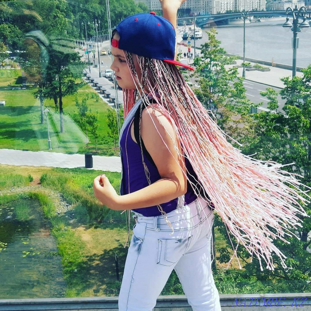 Афро өрімдері, зизи, бұйралар, дредлоктар  Астана - изображение 5