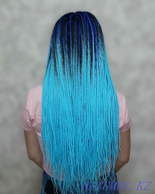 Афро өрімдері, зизи, бұйралар, дредлоктар  Астана - изображение 6