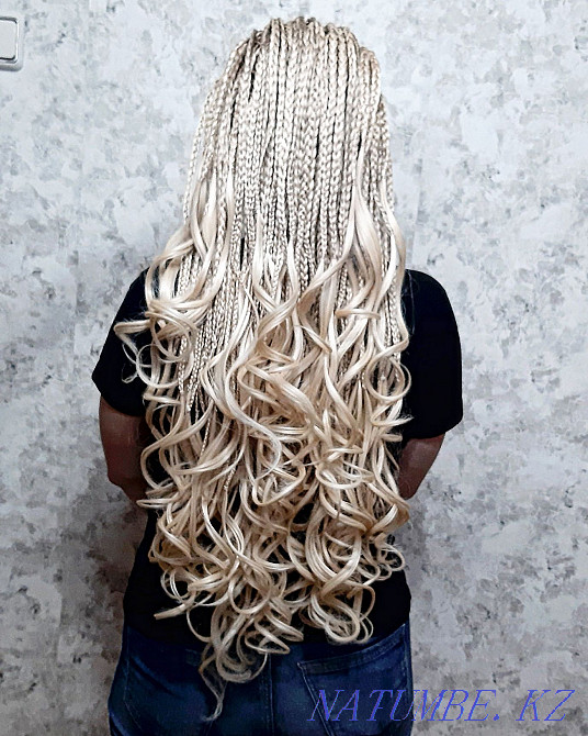 Афро өрімдері, зизи, бұйралар, дредлоктар  Астана - изображение 2