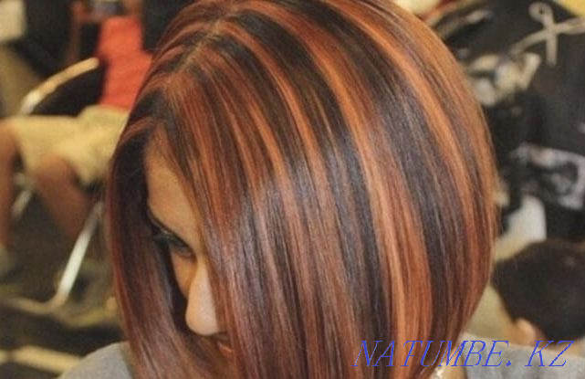 Шаш контуры, жасырын бояу, Голливуд, омбре, шатуш  Алматы - изображение 4