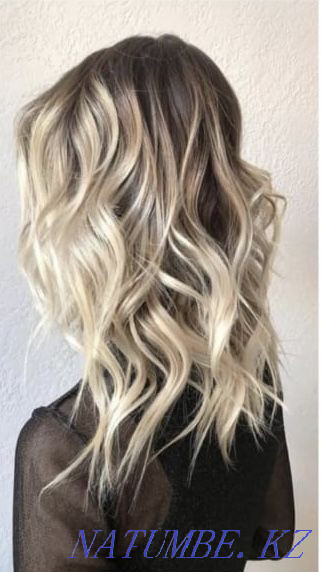 Шаш контуры, жасырын бояу, Голливуд, омбре, шатуш  Алматы - изображение 1