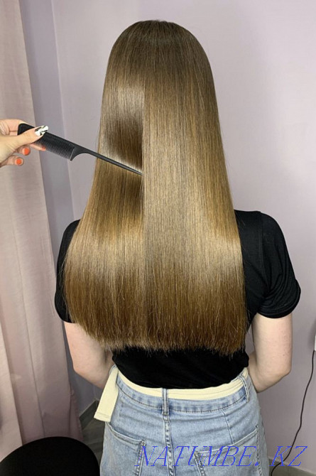 Қор!!! Кератинді түзету, ботокс. Сыйлық ретінде шаш қию  Алматы - изображение 3