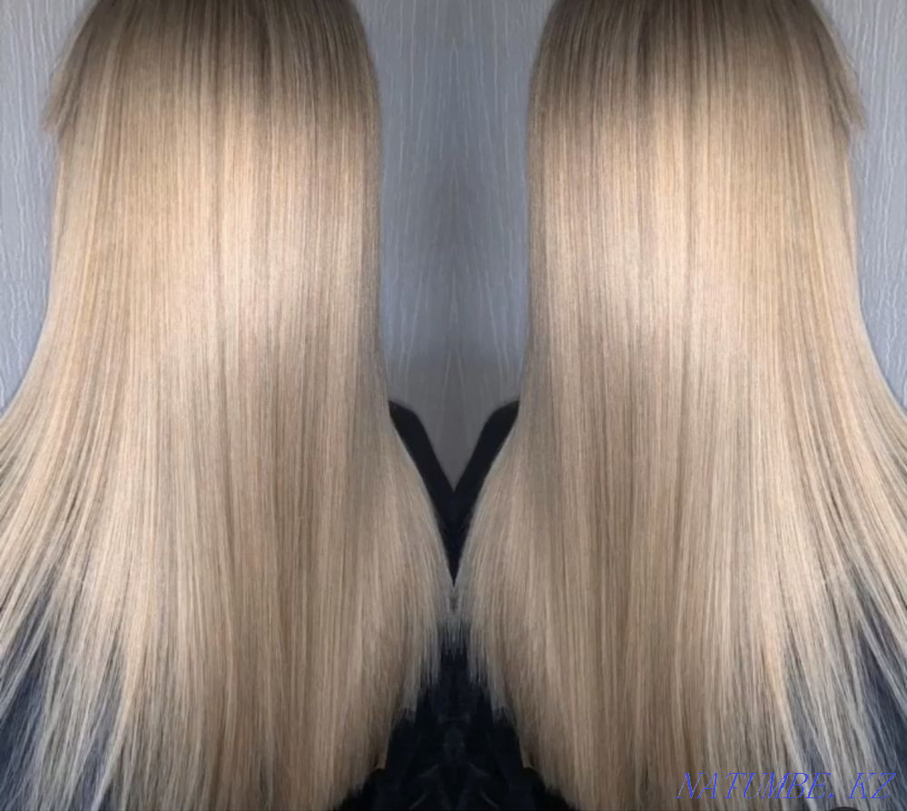 Қор!!! Кератинді түзету, ботокс. Сыйлық ретінде шаш қию  Алматы - изображение 2