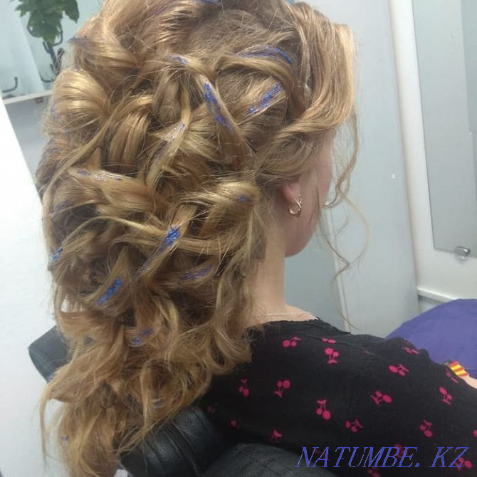 Services of a hair stylist and make-up artist, hairstyles, make-up Kokshetau - photo 3