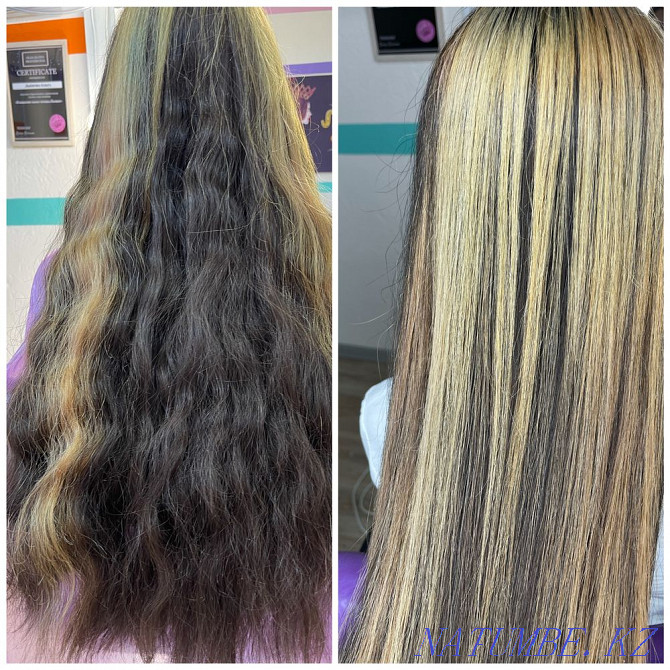 Keratin straightening / Botox hair KSK Kostanay - photo 2