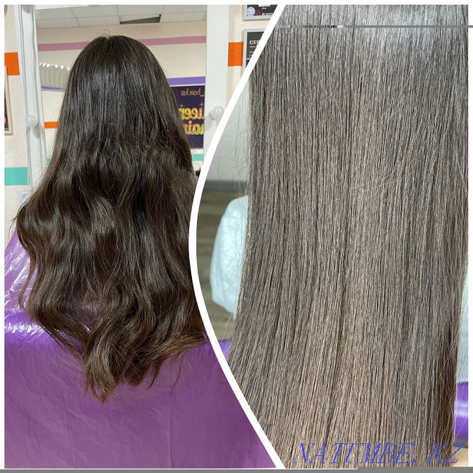 Keratin straightening / Botox hair KSK Kostanay - photo 7