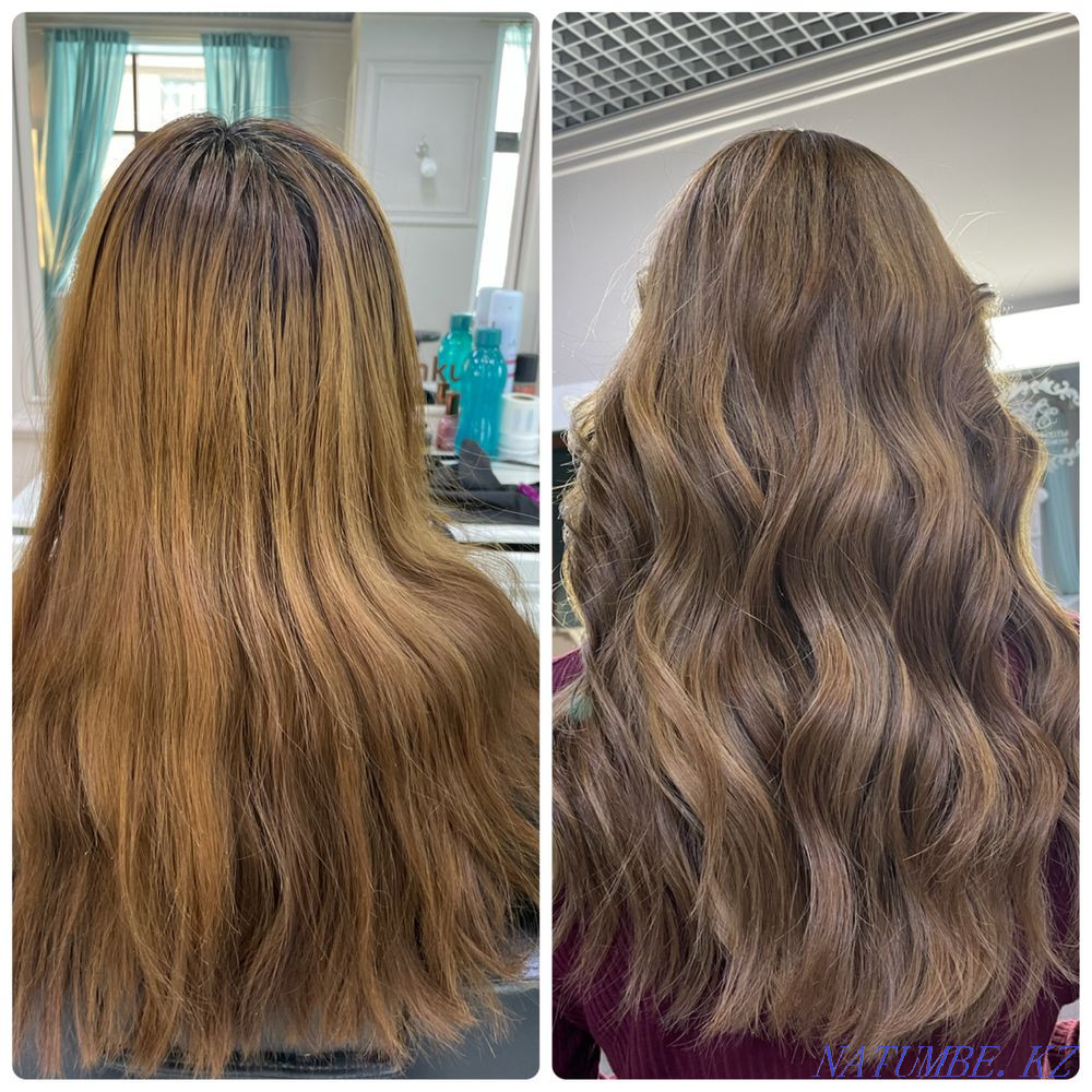 Hair coloring of any complexity in the salon on Uly gave 7/2 Astana - photo 3
