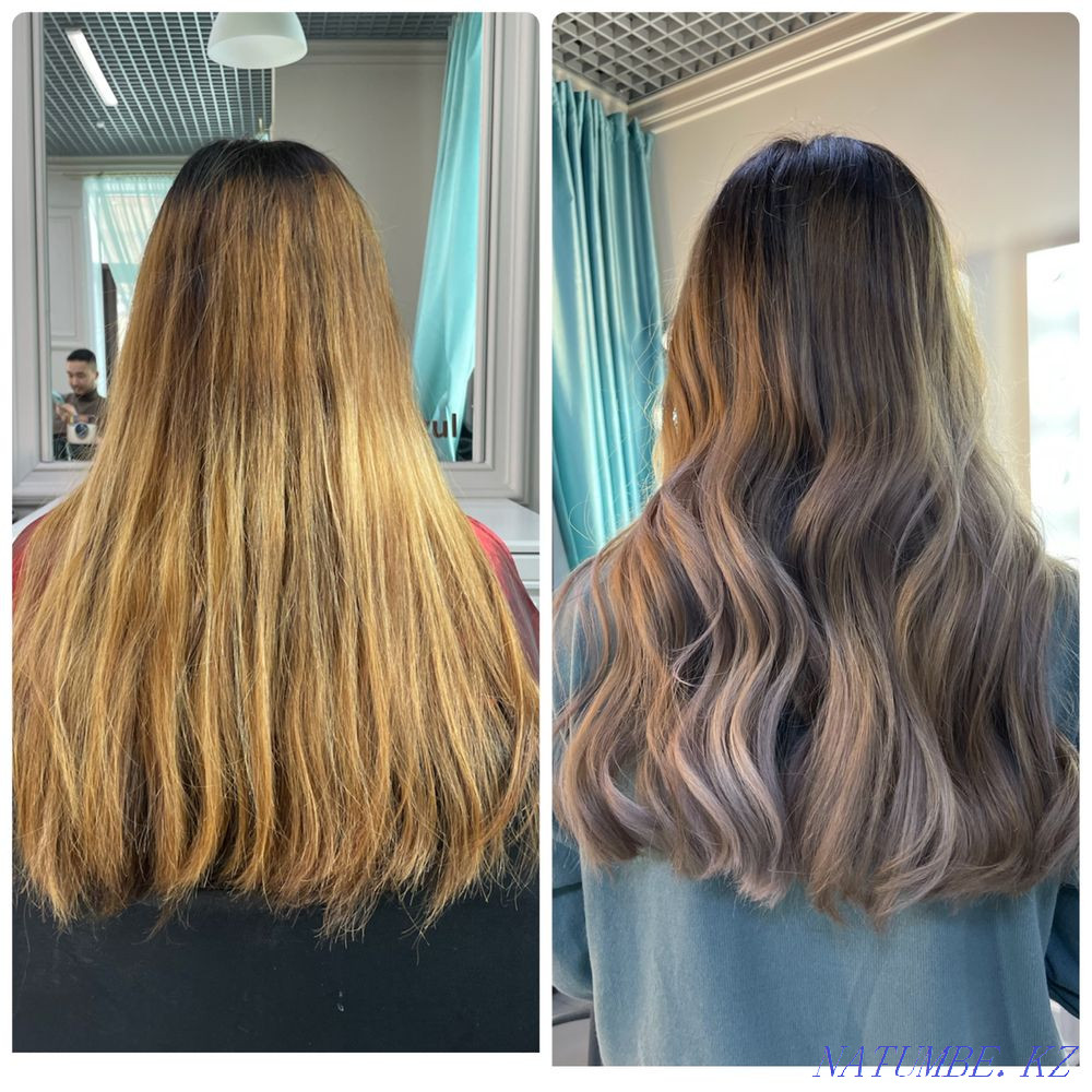 Hair coloring of any complexity in the salon on Uly gave 7/2 Astana - photo 5