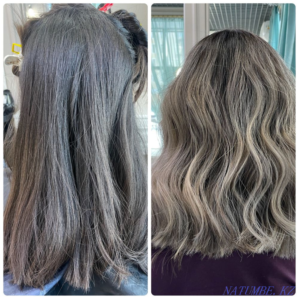 Hair coloring of any complexity in the salon on Uly gave 7/2 Astana - photo 4