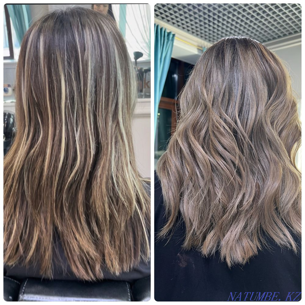 Hair coloring of any complexity in the salon on Uly gave 7/2 Astana - photo 2