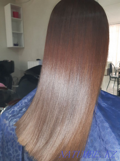 KASPI RED Кератин + Ботокс, нанопластика, кератинді түзету  Алматы - изображение 2