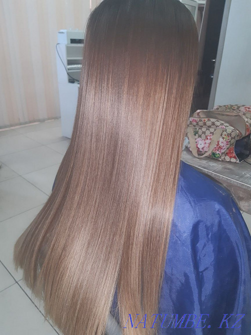 KASPI RED Кератин + Ботокс, нанопластика, кератинді түзету  Алматы - изображение 3