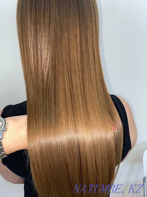 KASPI RED Кератин + Ботокс, нанопластика, кератинді түзету  Алматы - изображение 1