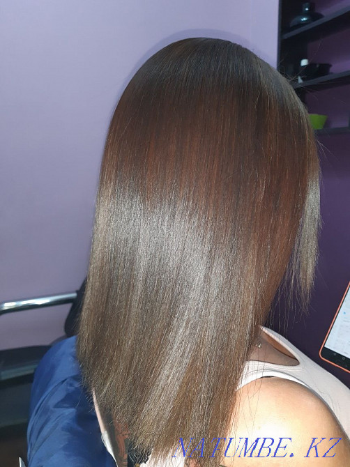 KASPI RED Кератин + Ботокс, нанопластика, кератинді түзету  Алматы - изображение 4