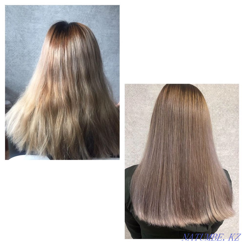 hair coloring, highlighting, airtouch, Pavlodar. Manicure services Pavlodar - photo 8