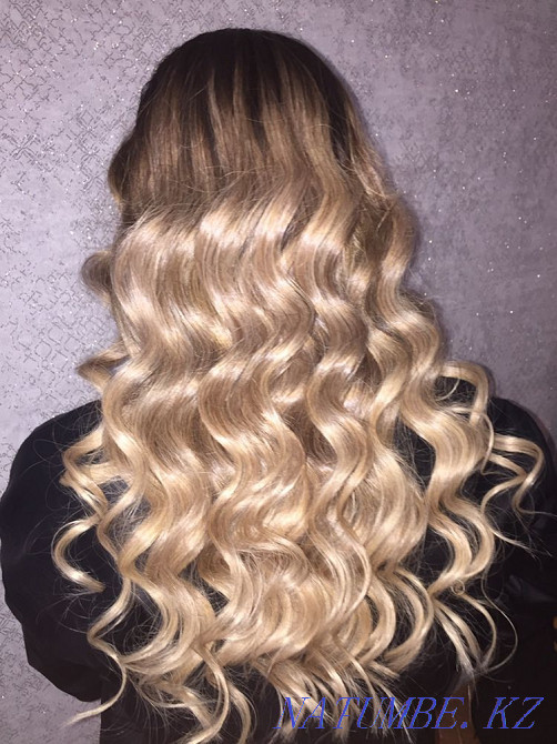 hair coloring, highlighting, airtouch, Pavlodar. Manicure services Pavlodar - photo 1