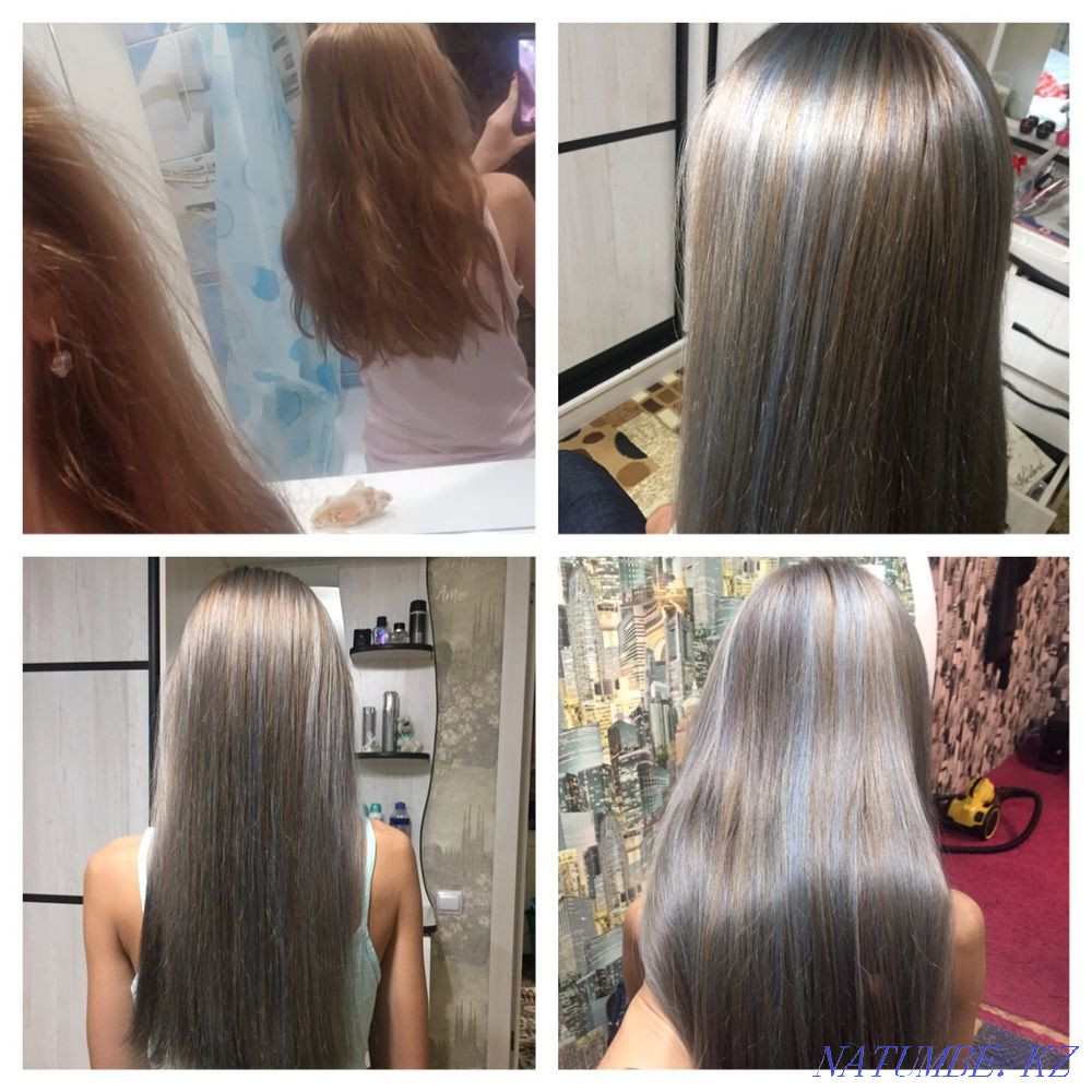 hair coloring, highlighting, airtouch, Pavlodar. Manicure services Pavlodar - photo 6
