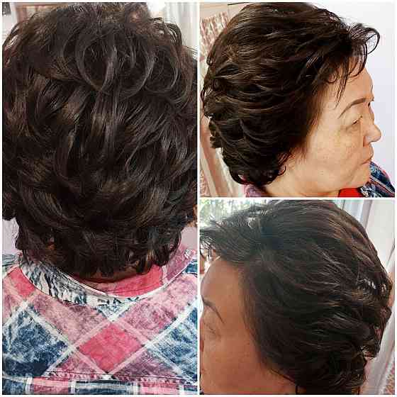 Женские стрижки и покраски волос любой сложности Алматы