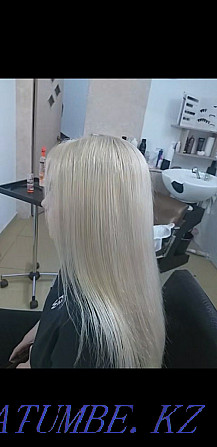 Hair coloring and treatment, hairdresser-colorist Astana - photo 6