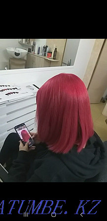 Hair coloring and treatment, hairdresser-colorist Astana - photo 5