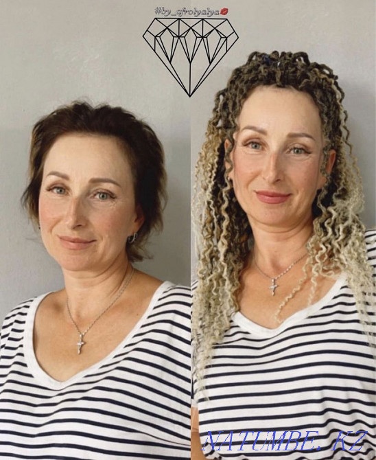 Afro-braids, Dreadlocks, Zizi, Braids. Afro Hairstyles AT AFFORDABLE PRICES Almaty - photo 8