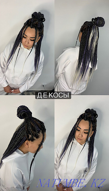 Afro braids, dreadlocks, afro curls Nur Sultan Astana - photo 3
