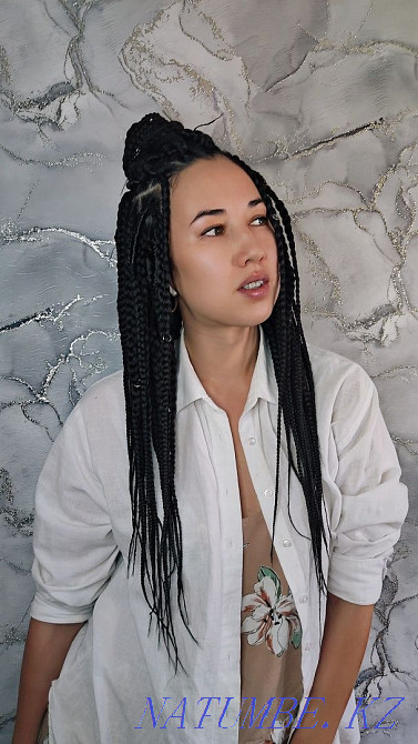 Afro braids, dreadlocks, afro curls Nur Sultan Astana - photo 7