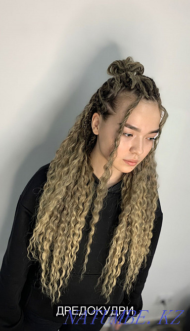 Afro braids, dreadlocks, afro curls Nur Sultan Astana - photo 8