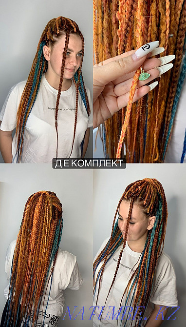 Afro braids, dreadlocks, afro curls Nur Sultan Astana - photo 1