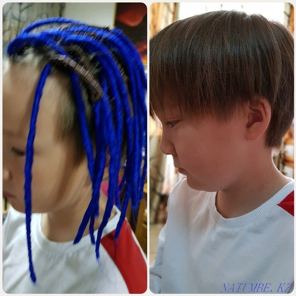 Афро-брейдтердің барлық түрлерінің дредлоктары. Зи Цзы. Синегал. Бұрымдар. сату үшін қол жетімді  Астана - изображение 7