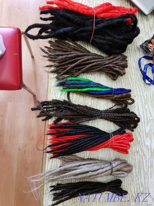 Афро өрімдері. Дредлоктар. Зизи шошқалары. Sinegals. Пирсинг.  Астана - изображение 8