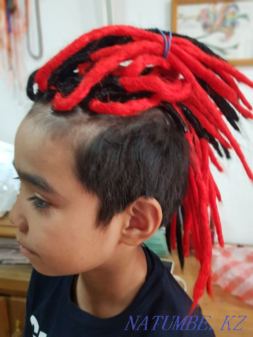 Афро өрімдері. Дредлоктар. Зизи шошқалары. Sinegals. Пирсинг.  Астана - изображение 5