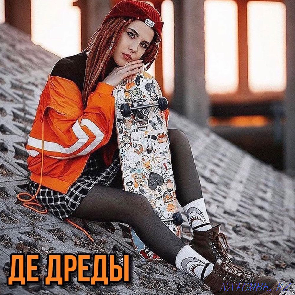 Dreadlocks, afro hairstyles, hair extensions in Almaty! Almaty - photo 6