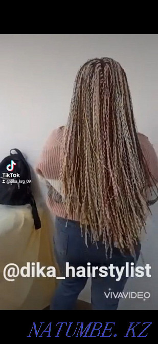 Afro curls, afro braids, senegals Karagandy - photo 2