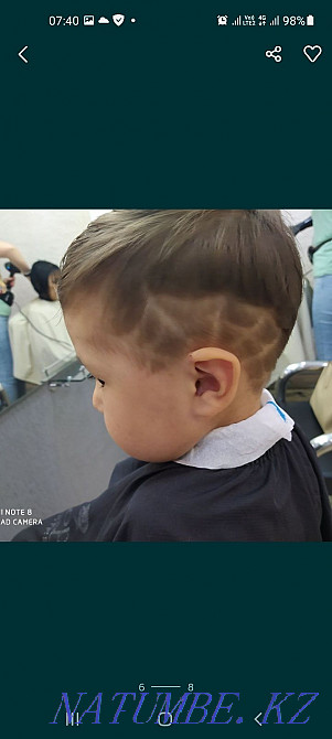 Hairdresser at home Husband 2500, wives 2500 ,miling 10000 Almaty - photo 5
